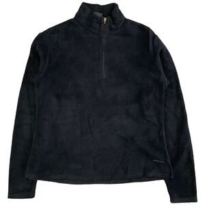 Patagonia CAPILENE フリース M ブラック キャプリーン ハーフジップ プルオーバー インナー 長袖 Tシャツ ジャケット パタゴニア 2001年製