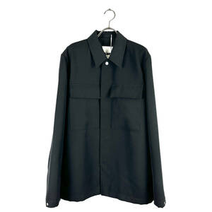 JILSANDER(ジルサンダー) no bottom shirt jacket (black)