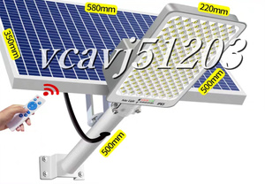 ◆高品質◆ソーラーライト 屋外用ライト LED投光器 街灯 防水 高輝度 バッテリー残量表示 防犯ライト ガーデンライト 駐車場 照明 15000W