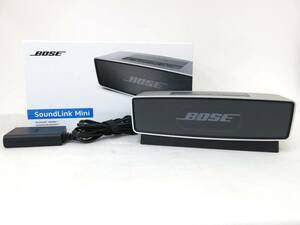 １円～　BOSE　ボーズ　【SoundLink Mini】　サウンドリンクミニ　Bluetoothスピーカー　中古　音出し確認済　箱あり