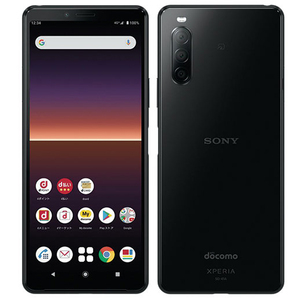 Xperia 10II SO-41A 64GB 有機EL ハイレゾ マルチウィンドウ アウトレット 特典付 docomo版 SIMロック解除済 dx10bk-a64y6