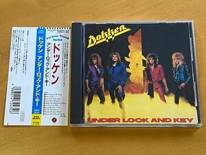 DOKKEN ドッケン / UNDER LOCK AND KEY アンダー・ロック・アンド・キー (国内盤 帯付)