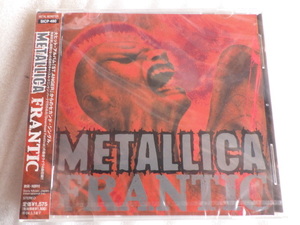 未開封　メタリカ フランティック METALLICA FRANTIC 初回盤 日本盤　CD　ｚ090703