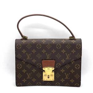 1円 LOUIS VUITTON ルイヴィトン モノグラム コンコルド ハンドバッグ ゴールド金具 M51190