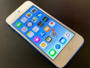 ●中古● iPod touch6 16GB ブルー MKH22J/A A1574 シリアルナンバー CCQQDBU2GGK4