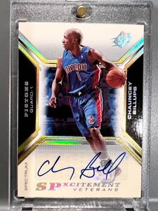 鬼レア5枚限定 Spectrum Auto 05-06 Upper Deck SPX Chauncey Billups チャウンシー・ビラップス サイン Panini NBA Finals MVP All-star