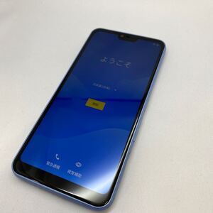 754 arrows U 32GB 801FJ ブルー 中古スマホ 訳あり ジャンク SIMフリー au docomo Softb