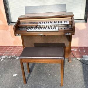 岐阜県垂井町保管中！YAMAHA ヤマハエレクトーン Yamaha Electone FC-10 Electric Organ 椅子付き