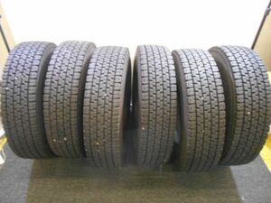 ☆バリ山 ブリヂストン スタッドレス　225/80R17.5 W999 23年製　6本セット