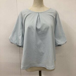 CECIL McBEE M セシルマクビー カットソー 半袖 半袖カットソー 無地Tシャツ クルーネックカットソー パフスリーブ 10113795