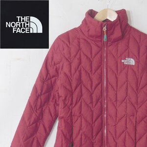 ノースフェイスTHE NORTH FACE■SUMMIT SERIES　キルティングジャケット ジップアップ グースフェザー使用■XS■レッド ※NK4o11241