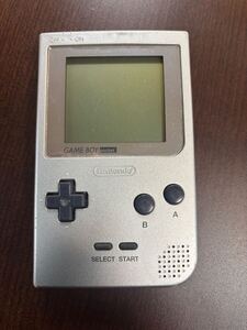 GAME BOY pocket 本体　シルバー