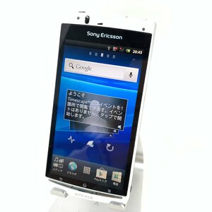 【中古良品】SONY/Xperia acro IS11S/1GB/ホワイト/21845