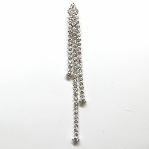 豪華!!1ct UP!!《K18 天然ダイヤモンド ペンダントトップ》U 約2.6g 1.50ct jewelry diamond pendant ED3/ED5