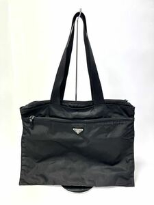 【JL4-3830】PRADA トートバッグ ナイロン ブラック 1円スタート