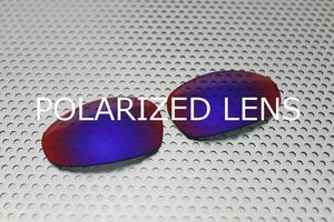 LINEGEAR　オークリー　ジュリエット用　偏光レンズ　UV420　タンザナイト　Oakley　X-Metal　Juliet