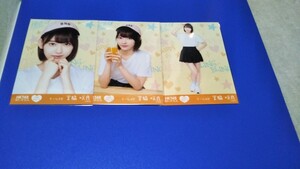 送料無料同梱可能宅急便コンパクトHKT48　LE SSERAFIMIZ*ONE 宮脇咲良生写真HKT48栄光のラビリンス第20弾ミニポスター生写真3枚セット1スタ