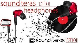 在宅ワークカナル型イヤホン sound teras DT101 高音質 軽量