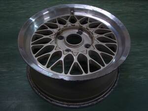 3457●BBS　純正　アルミホイール　15X61/2J　15X6.5J　4穴　1本のみ　中古品