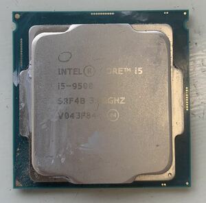 インテル Intel Core i5 i5-9500 CPU 中古 一個