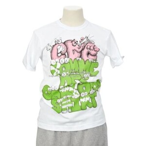 ■激レア■KAWS-カウズ-×コムデギャルソンシャツ 限定Tシャツ-B-■サイズL■新品タグ付■国内直営店正規品