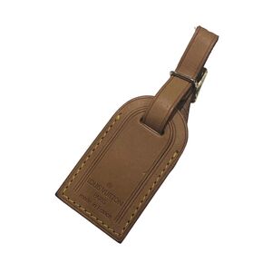 【中古】 LOUIS VUITTON ルイ・ヴィトン バッグ用ネームタグ ネームタグ ヌメ革 21017849 NT