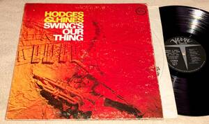 ●激レア！自筆サイン入り極美再生完オリJohnny Hodges & Earl Fatha Hines / Swing’s Our Thing Georgie Fameインスパイア曲Cat Anderson