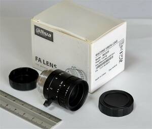 ★ Dahua/ダーファ　Cマウントレンズ　MH2520　25mm F2　2/3"　FA産業用　動作確認　美品　TV LENS　（送料230円～）