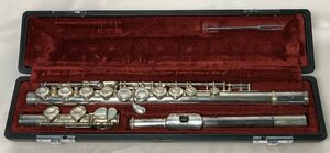 管理番号=e0749966【中古】NIKKAN FLUTE YFL-211S JUNK ニッカン フルート ジャンク 現状渡し シリアルNO.010719