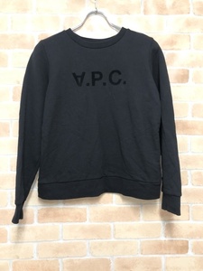 A.P.C アーペーセー SWEAT VIVA 23206-1-93291 ブラック M 111413569■