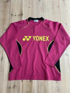 美品 YONEX ライトトレーナー ピンク ヒートカプセル ヨネックス S