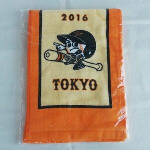 読売ジャイアンツ 応援タオル～バットに乗った少年☆YOMIURI GIANTS 1980年代 マスコットマーク☆東京ドーム 指定席特典～2016年6月