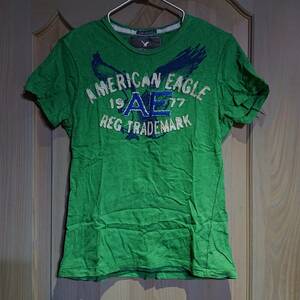 アメリカンイーグル　Tシャツ　グリーン