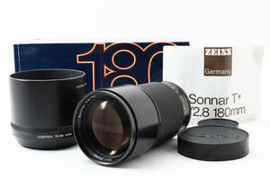 Contax Carl Zeiss Sonnar T* 180mm F2.8 MMJ