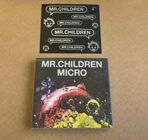 送料無料☆Mr.Children『MICRO』初回限定盤CD＋DVD☆美品☆ベストアルバム☆ミスチル☆3252