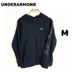 【Ｍ】レディース UNDERARMONR✨ブラック 長袖 パーカー