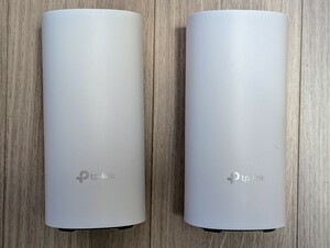 【中古】TP-Link メッシュ Wi-Fi システム 無線LAN AC1200 867 + 300 Mbps デュアルバンド 中継器 Deco M4 2ユニット ホワイト