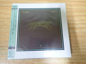 r13d　たぶん未開封◆カーペンターズ　シングルス 1969-1973　プラチナSHM CD　初回限定盤　紙ジャケ