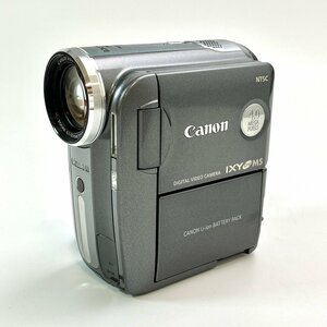 A) 【ジャンク扱い】 Canon キャノン IXY DV M5 デジタル ビデオ カメラ バッテリパック/充電ケーブル付属 通電〇 中古 USED 現状渡し