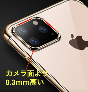 iPhone 11Pro（5.8インチ） ケース スマホケース 透明 薄型 クリアケース ソフト TPU ストラップ対応 匿名配送