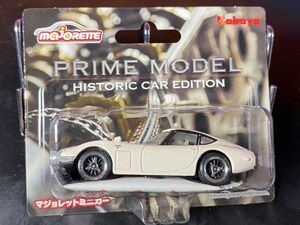 MAJORETTE マジョレット PRIME MODEL HISTORIC CAR EDITION TOYOTA 2000GT トヨタ