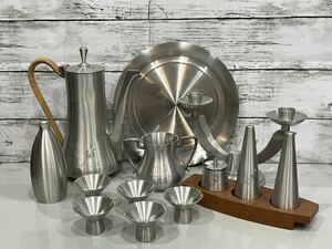 ◯ Selangor Pewter セランゴール ピューター SINGAPORE 錫製 セット まとめ売り インテリア 現状品 ◯