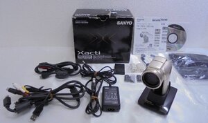 キングラム[25] 【送料無料】SANYO フルハイビジョン デジタルムービーカメラ Xacti ザクティ DMX-HD2000 シャンパンゴールド★025＠L296