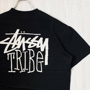 海外限定 Stussy ステューシー Tシャツ ブラック L ロゴ