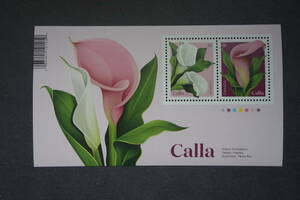 外国切手： カナダ切手「カラー」 小型シート 未使用