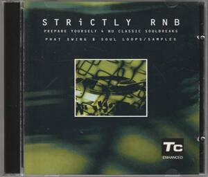 中古CD■SAMPLING■STRICTLY R&B TC / 2枚組(CD＋CD-ROM) / HIPHOP■e-LAB (Sweden), ドラムループ, 単発ドラムサウンド