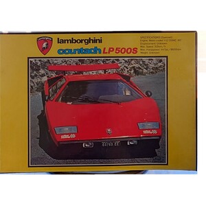 1970年代 Lamborghini　Countach LP500S 当時物写真 クリアーケース入 ランボルギーニ カウンタック