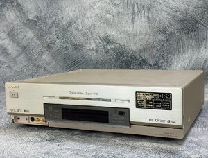 【 C 】827 SONY WV-DR9 DV/S-VHSダブルビデオデッキ ソニー 2000年製 本体のみ