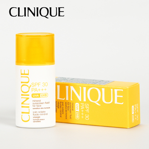 13-179◆CLINIQUE/クリニーク SPF30 ミネラル サンスクリーン フルイド フォー フェース (顔用日焼け止め乳液) 30mL 未使用