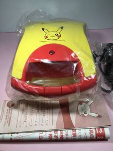 ホットサンドメーカー/ポケモンピカチュウこんがりトースト/2005年ポケモン一番くじ当選品/未使用品/美品/説明書付き/電源100V/お子さんに